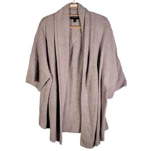 Lane Bryant Lilac Lavender Textured Oversized Cardigan Women Plus Sz 22/28